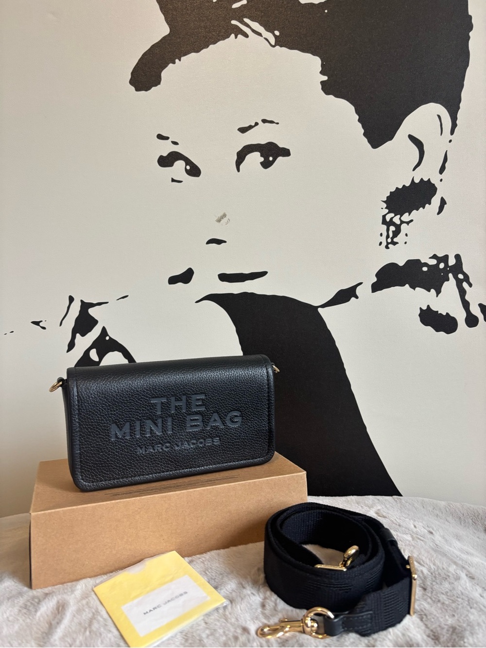 Marc Jacobs Black The Mini Bag Crossbody